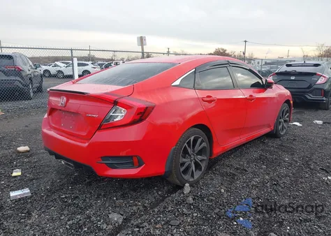 2020 Honda Civic Sport from USA, damaged, VIN 2HGFC2F8XLH543190